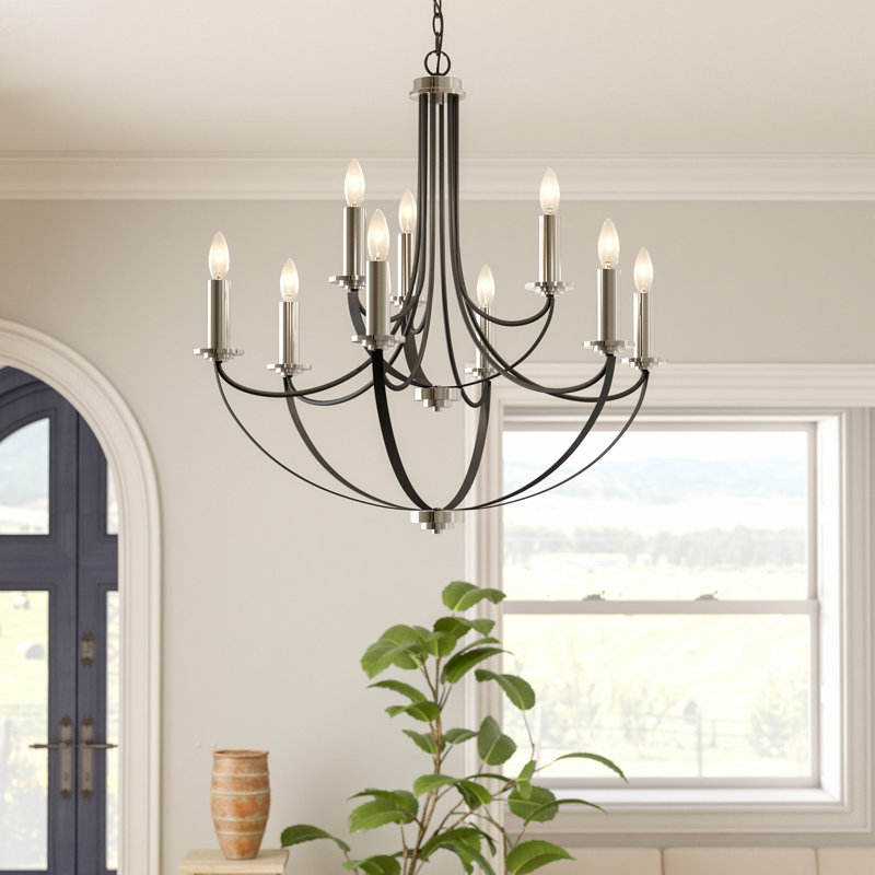 Gracie Oaks Siavash 9 Light Candle Style Empire Chandelier & Reviews